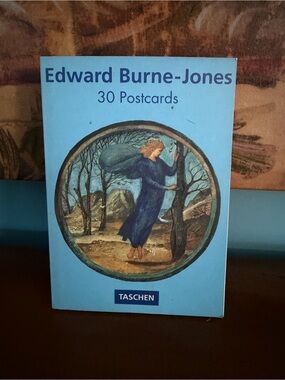 TASCHEN Edward Burne-Jones Postcard Set – Light Blue Cover